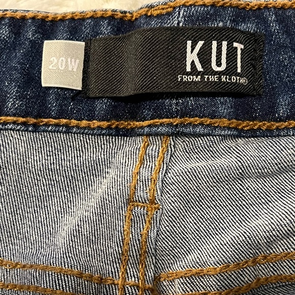 KUT FROM THE KLOTH - Donna High Rise Ankle Skinny Sz 20W - Picture 6 of 7